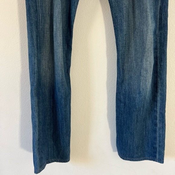 Rag & Bone RB 15x Slim Straight Tailored Workwear Denim Dumont Blue Jeans 31 - Picture 5 of 13